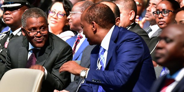 Aliko Dangote et Patrice Motsepe, riches milliardaire africains