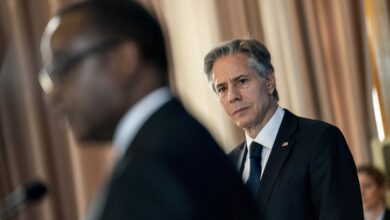 Antony Blinken à Kigali lors de sa visite en Afrique
