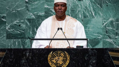 Le colonel Abdoulaye Maïga, Premier ministre par intérim du Mali