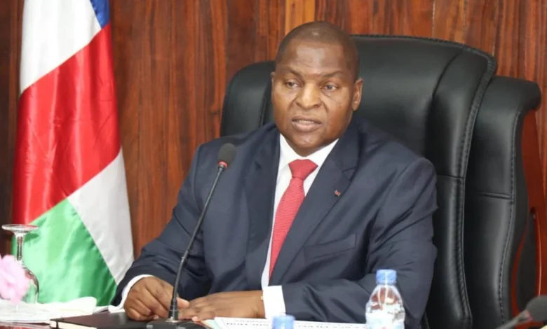 Le président centrafricain, Faustin-Archange Touadéra