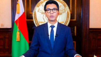 Le Président de la République de Madagascar, Andry Rajoelina