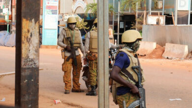 Soldats burkinabès