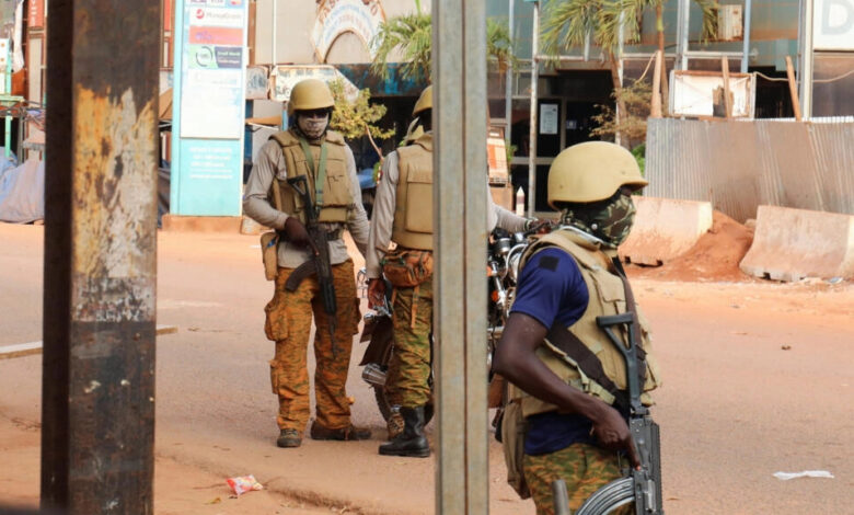 Soldats burkinabès