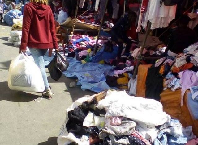 Vêtements de seconde main (friperie)