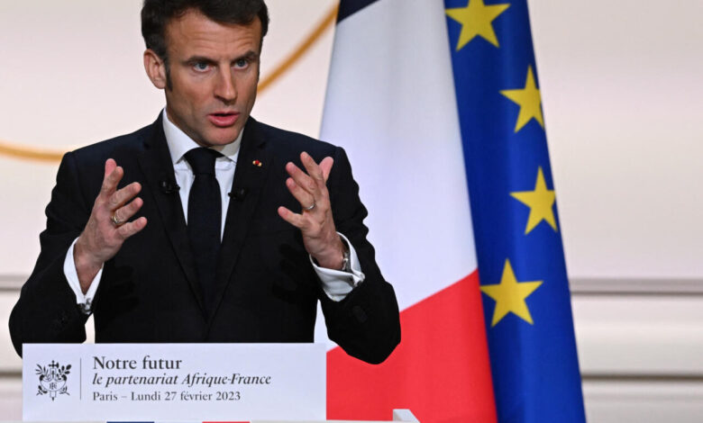 Le président français, Emmanuel Macron
