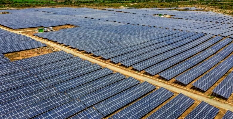 énergies renouvelables : centrale solaire