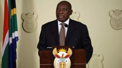 Le président sud-africain Cyril Ramaphosa