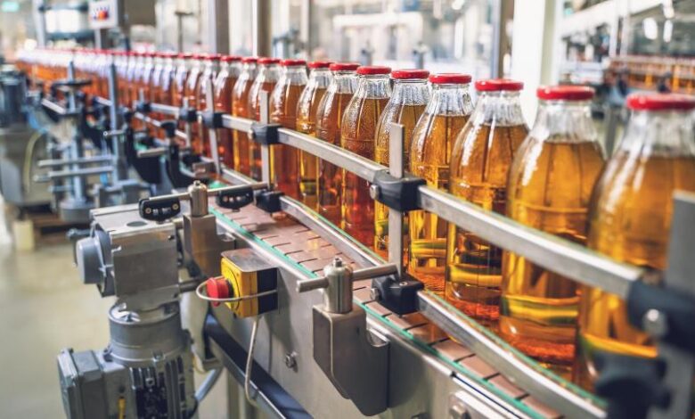 Industrie agroalimentaire : usine de transformation