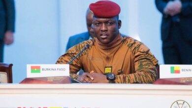 Le capitaine Ibrahim Traore, président du Burkina Faso
