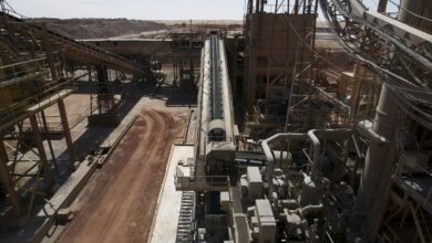 Usine de transformation d'uranium en Afrique