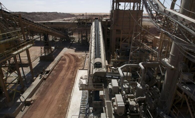 Usine de transformation d'uranium en Afrique