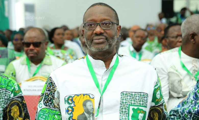 Tidjane Thiam candidat à la présidence du PDCI-RDA