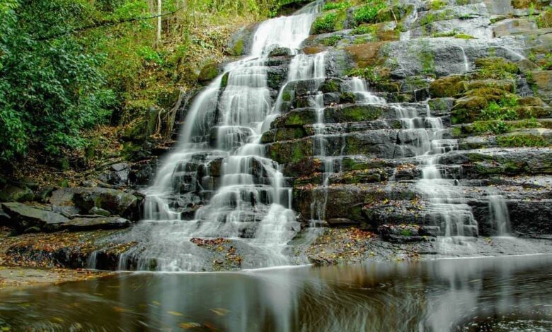 Les cascades de Man