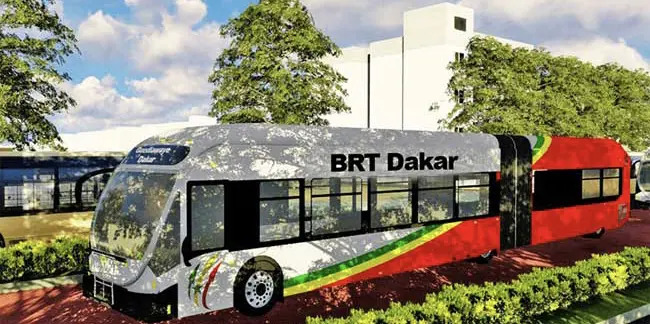 Le premier BRT 100% électrique d'Afrique subsaharienne