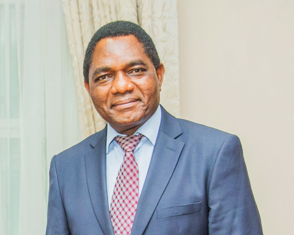 Le président zambien Hakainde Hichilema