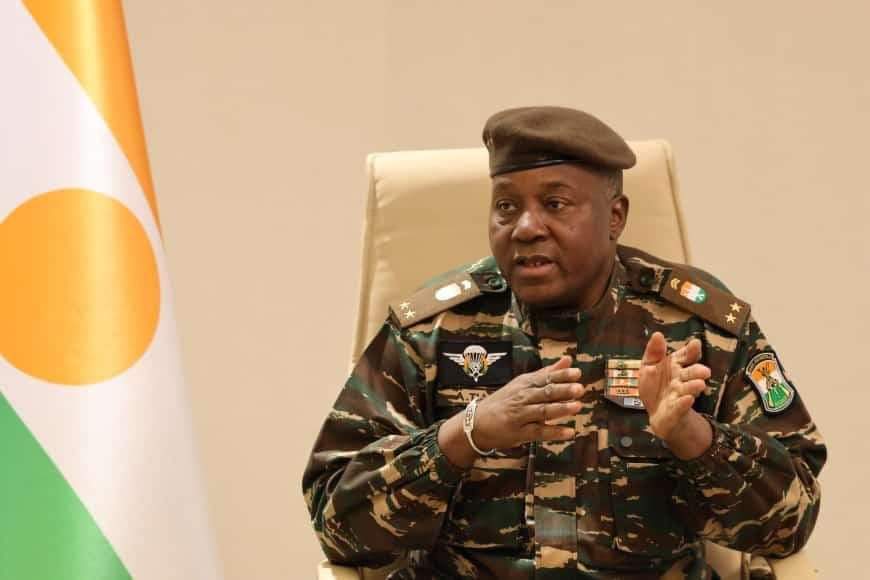 Le général. Abdourahamane Tiani