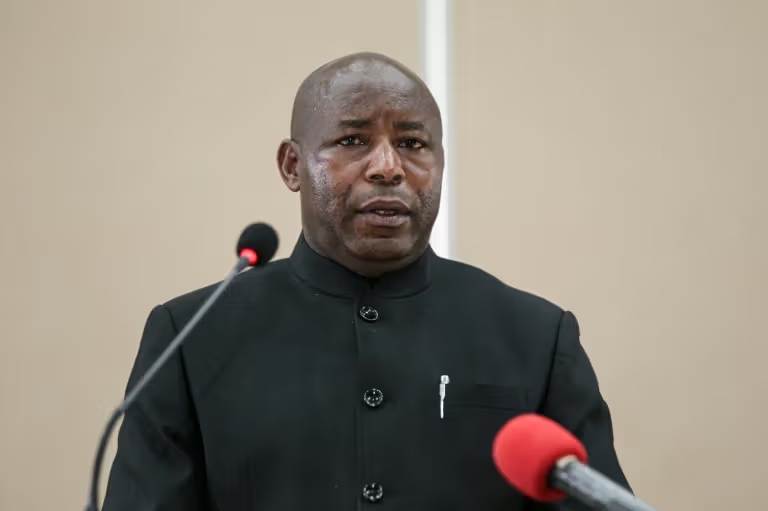 Le président du Burundi, Évariste Ndayishimiye