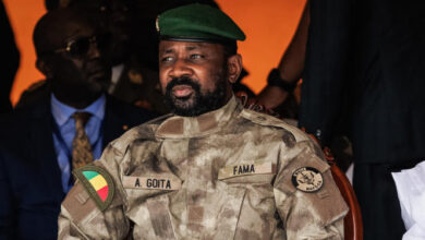 Le Président du Mali, Assimi Goïta