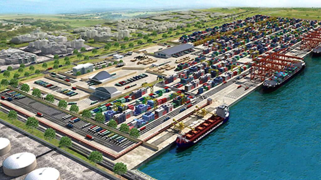 Port en eau profonde de Lekki