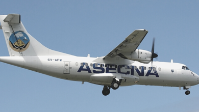 Avion de l'ASECNA