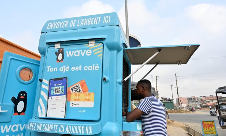 point de transaction Wave