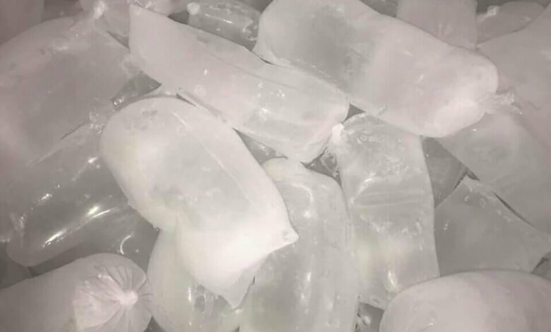 Vente de glaces