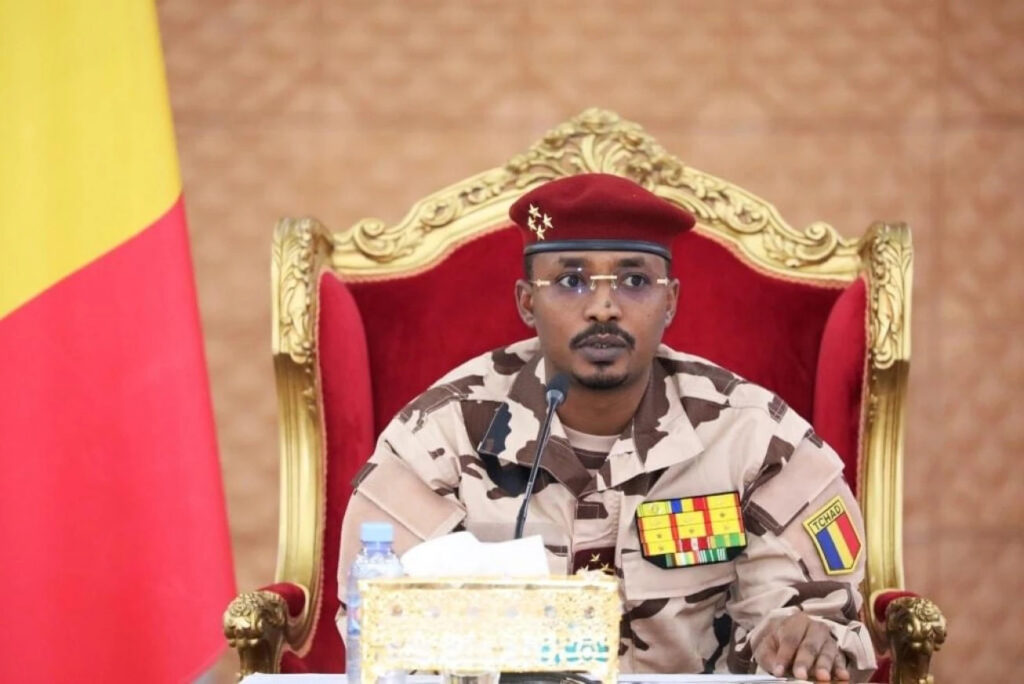 Le président de la transition du Tchad, Mahamat Idriss Déby