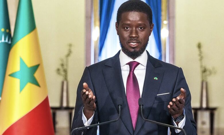 Le président nouvellement élu du Sénégal Bassirou Diomaye Faye