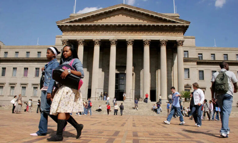 L'Université du Witwatersrand (Afrique du Sud)