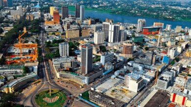 La ville d'Abidjan en Côte d’Ivoire