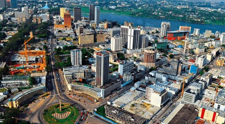 La ville d'Abidjan en Côte d’Ivoire