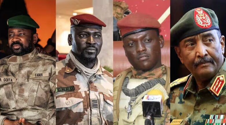 Coups d’État : Assimi Goita du Mali, Mamadi Doumbouya de la Guinée, Ibrahim Traoré du Burkina Faso à la tête des juntes
