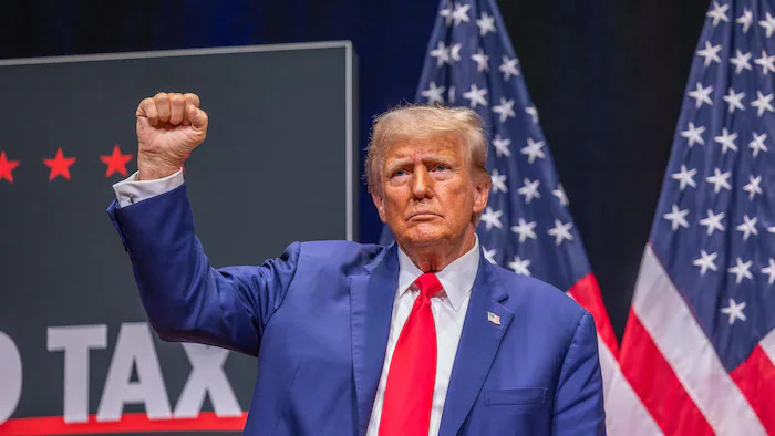 Le 47e président des États-Unis, Donald Trump