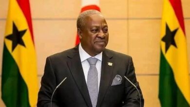 Le président ghanéen John Dramani Mahama
