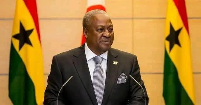 Le président ghanéen John Dramani Mahama