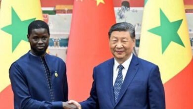 Le président Sénégalais et le Chinois